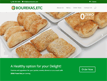 Tablet Screenshot of bourekasetc.com